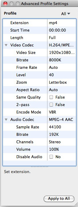 Convert Blu-ray movies to AVI Mac