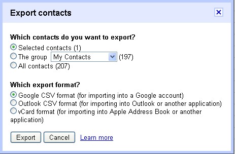 import iPhone contacts to Gmail